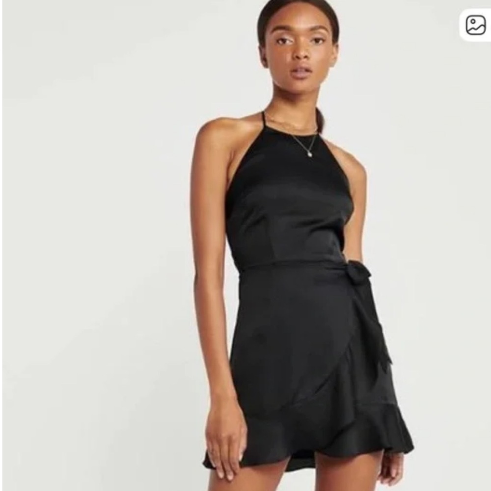 Abercrombie & Fitch Black Mini Dress